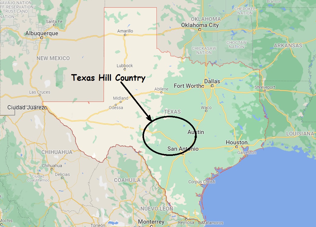 Texas Hill Country Maps